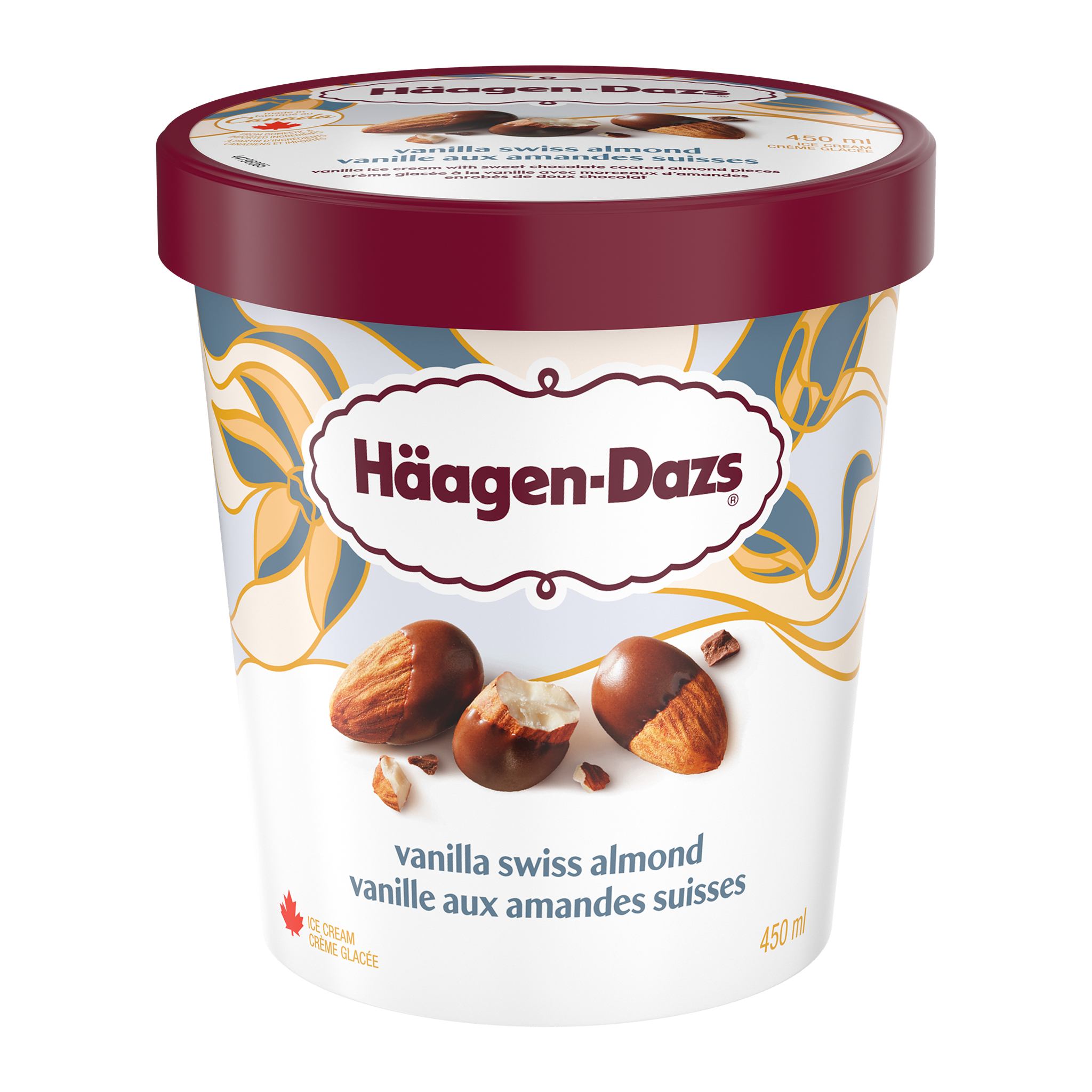 Haagen dazs store vanilla swiss almond